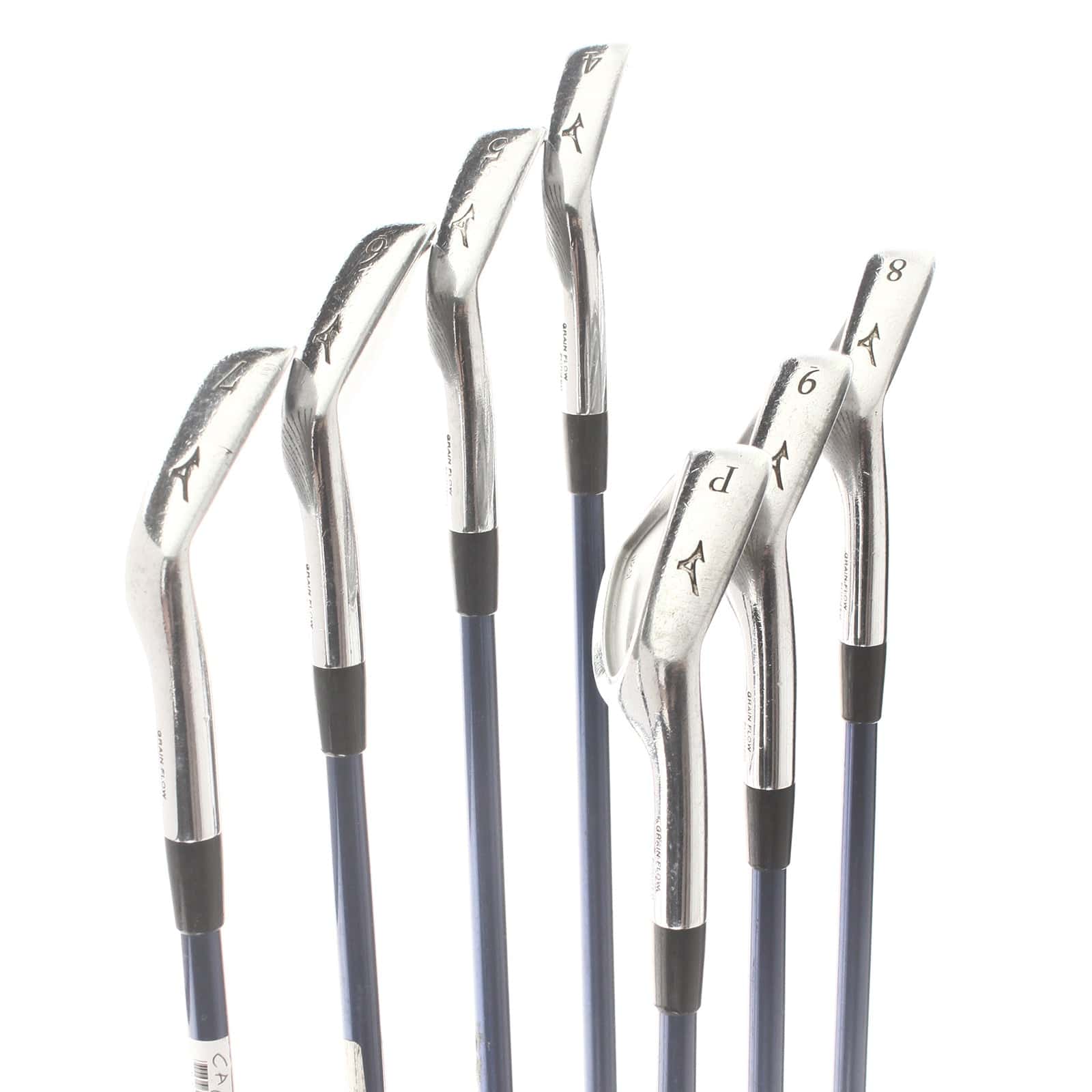 Mizuno MP-57 Graphite Mens Right Hand Irons 4-PW Stiff - Exsar Graphite - Image 3