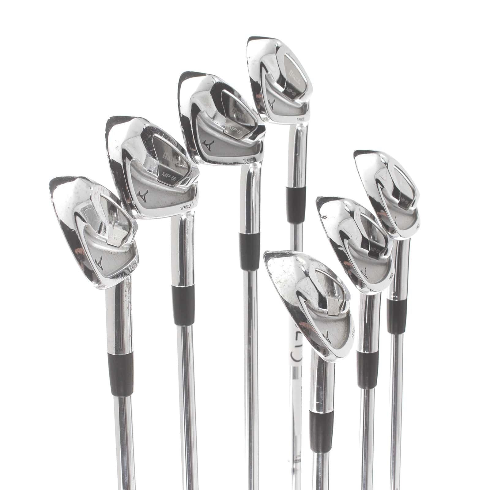 Mizuno MP-59 Steel Mens Right Hand Irons 4-PW Extra Stiff - Dynamic Gold X100 - Image 2