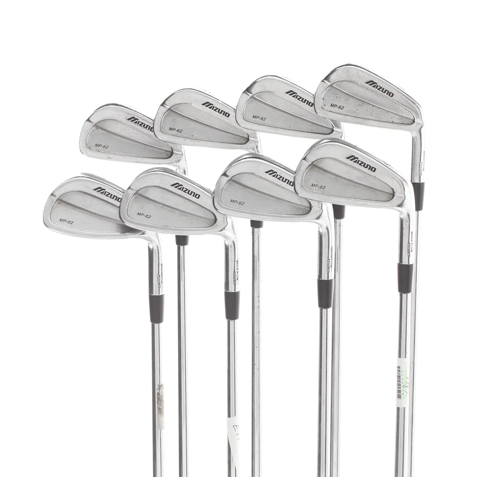 Mizuno MP-62 Steel Mens Right Hand Irons 3-PW Regular - Project X 5.5