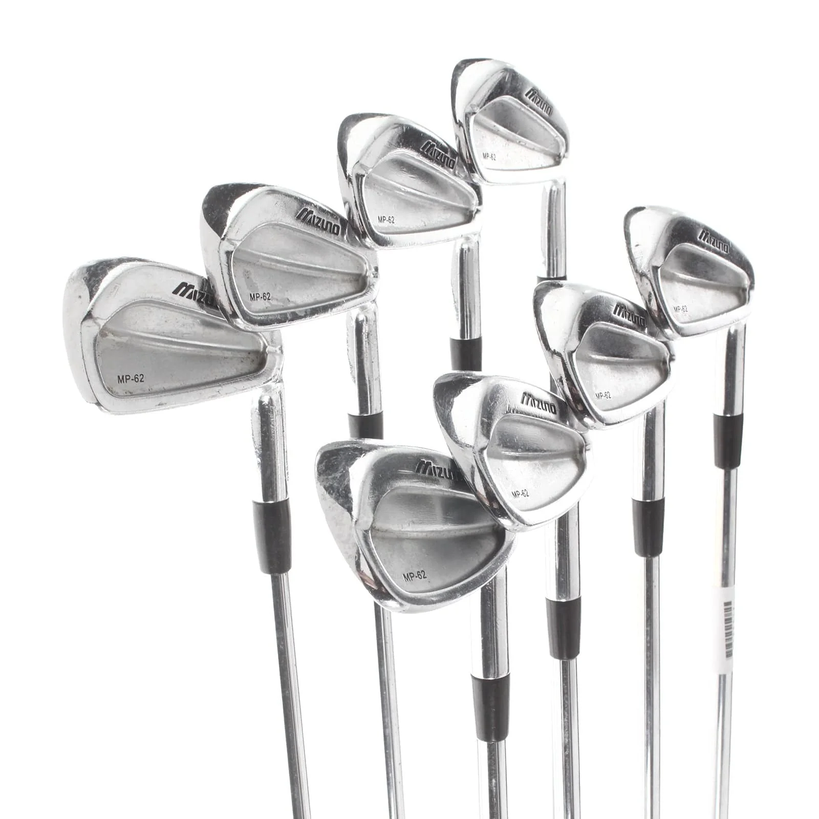 Mizuno MP-62 Steel Mens Right Hand Irons 3-PW Regular - Project X 5.5 - Image 2