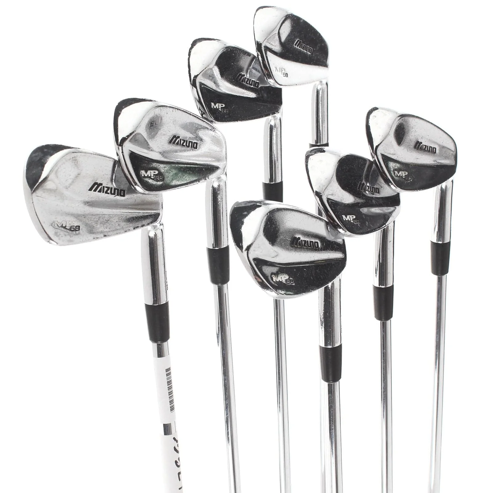 Mizuno MP-68 Steel Mens Right Hand Irons 4-PW Extra Stiff - Project X 6.5 - Image 2