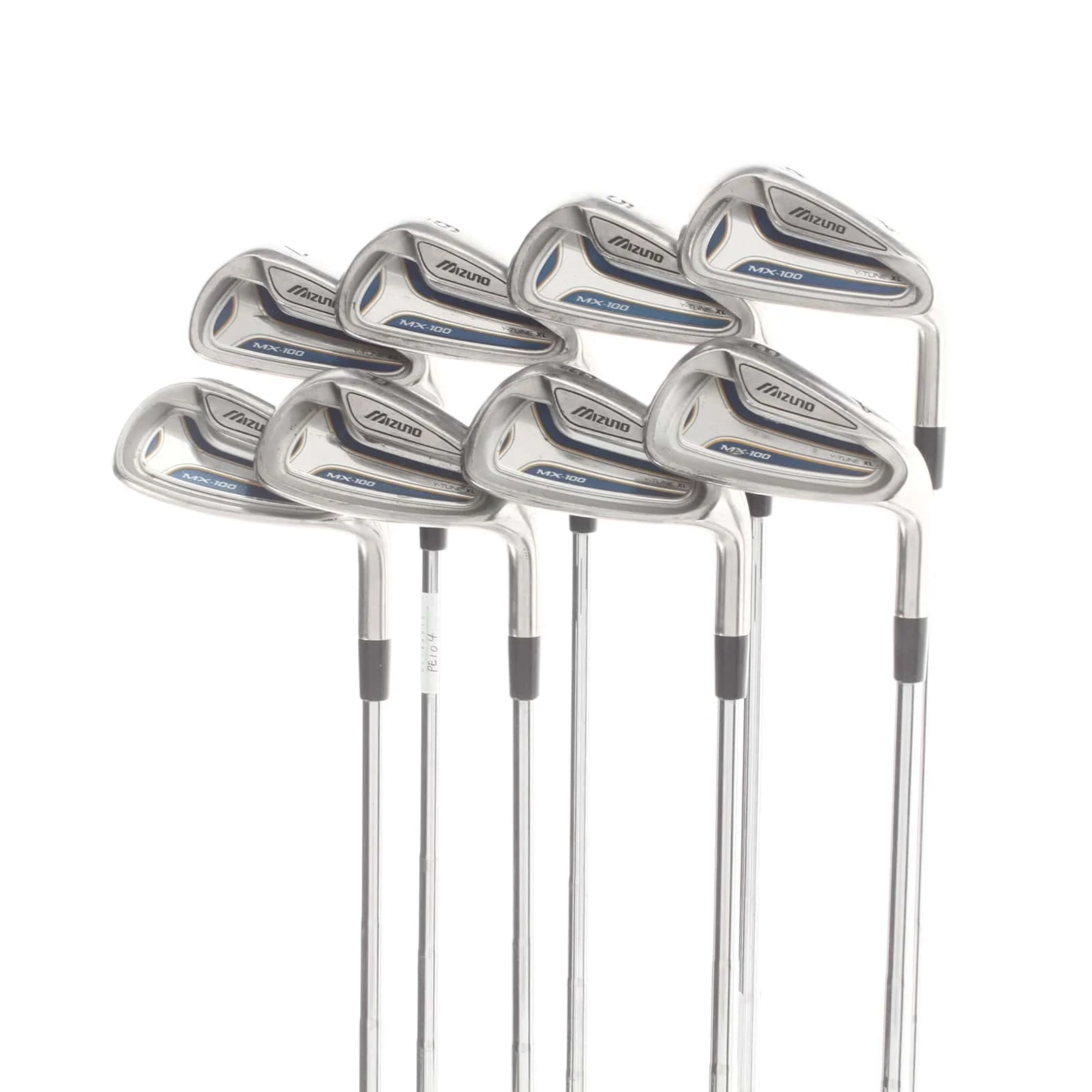 Mizuno MX-100 Steel Mens Right Hand Irons 4-SW Regular - MX-Lite