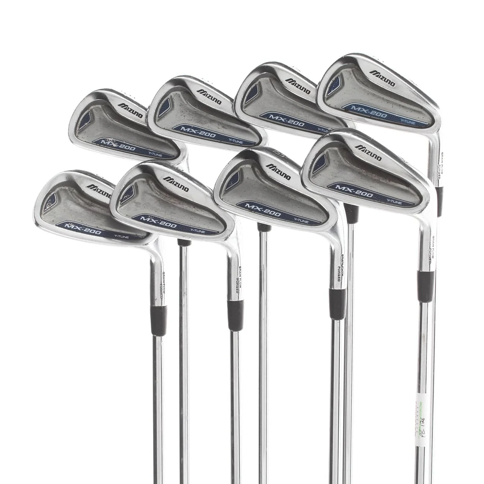 Mizuno MX-200 Steel Mens Right Hand Irons 3-PW Regular - Dynalite Gold