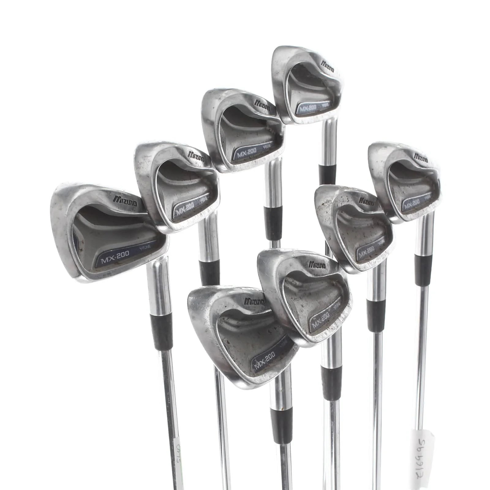 Mizuno MX-200 Steel Mens Right Hand Irons 3-PW Regular - Dynamic Gold - Image 2