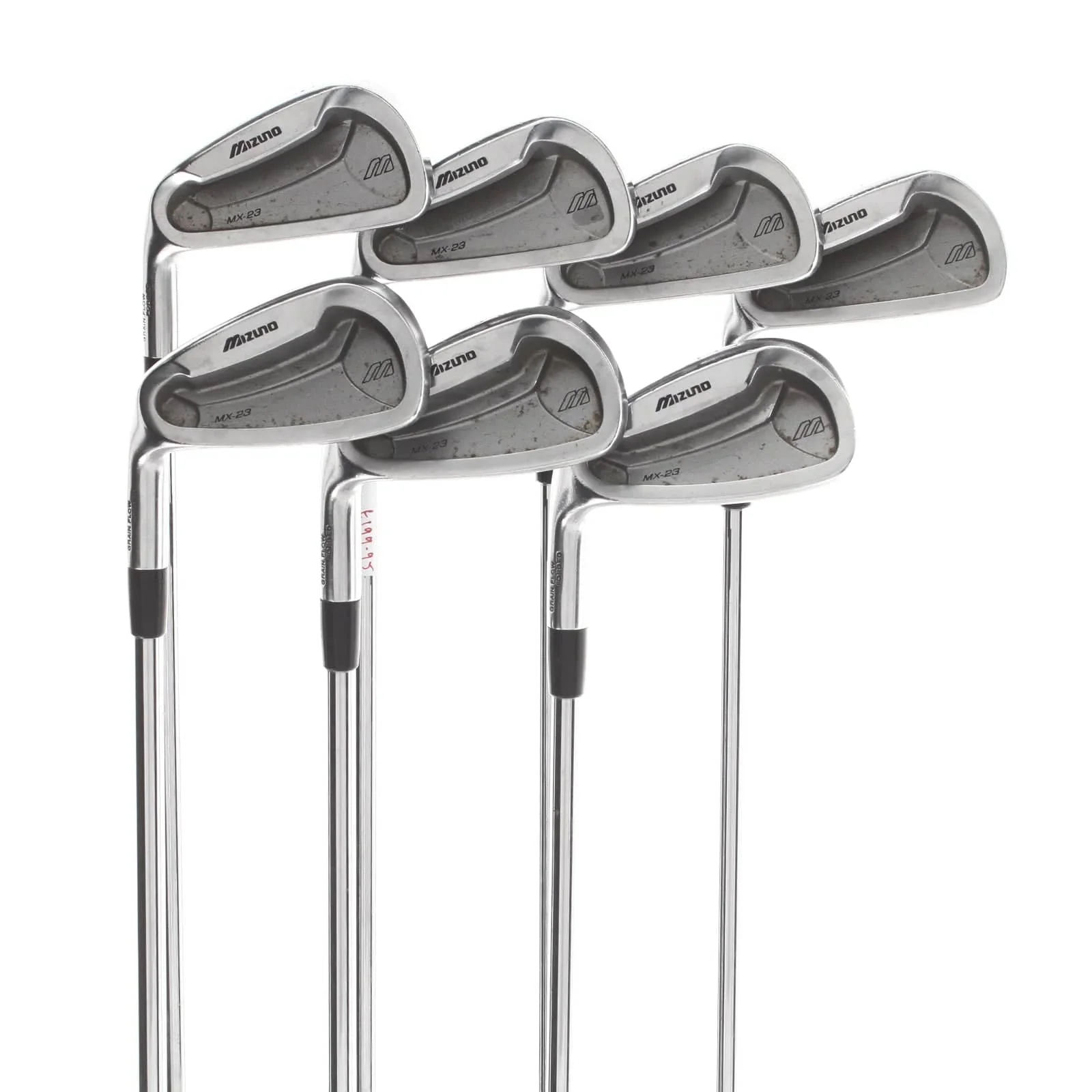 Mizuno MX-23 Steel Mens Left Hand Irons 4-PW Regular - Dynamic Gold R300