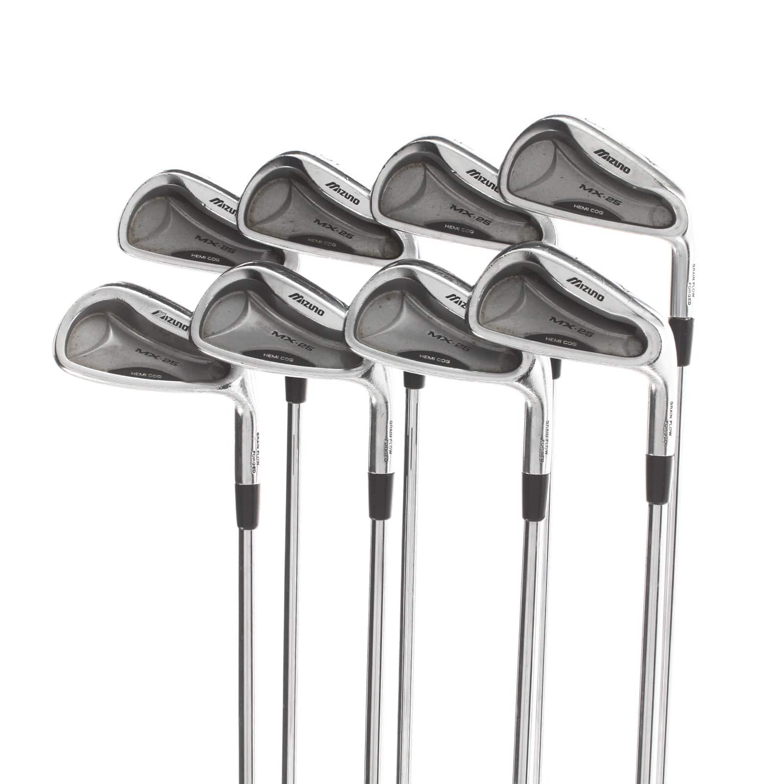 Mizuno MX-25 Steel Mens Right Hand Irons 3-PW Regular - Dynalite Gold