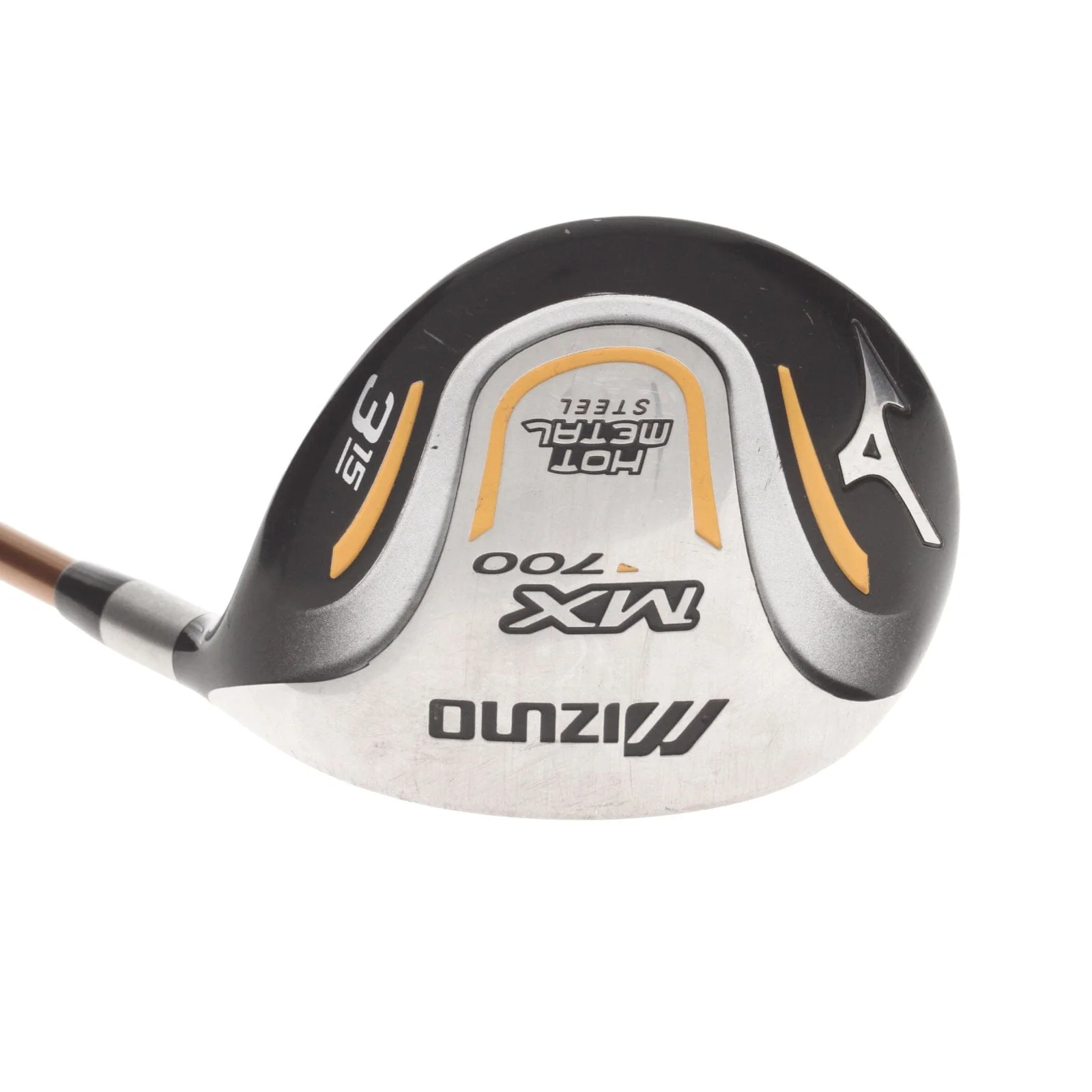 Mizuno MX 700 Hot Metal Graphite Mens Right Hand Fairway 3 Wood 15* Stiff - Aldila NVS 65-S