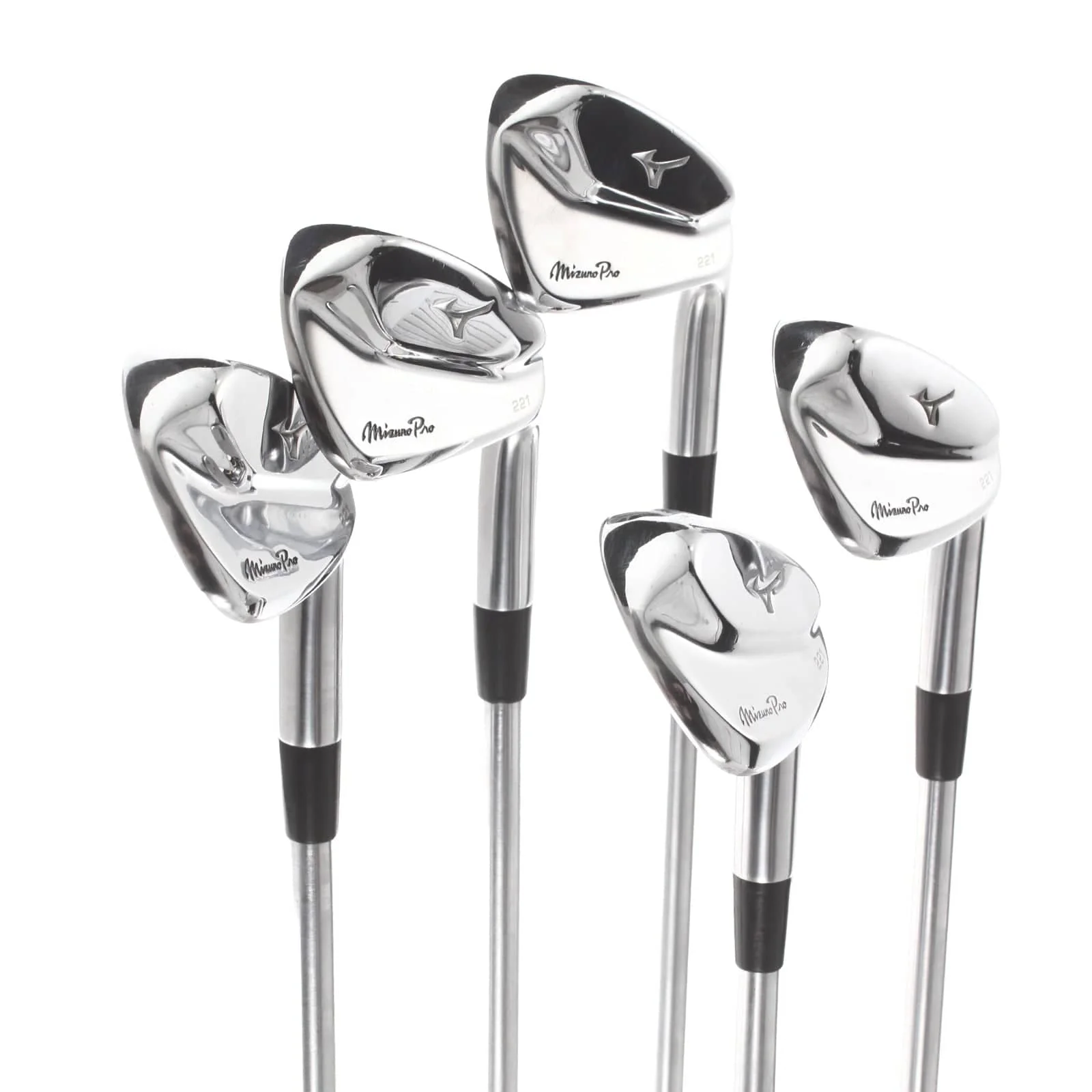 Mizuno Pro 221 Graphite Mens Right Hand Irons 6-PW Stiff - Project X LZ 6.0 120g - Image 2