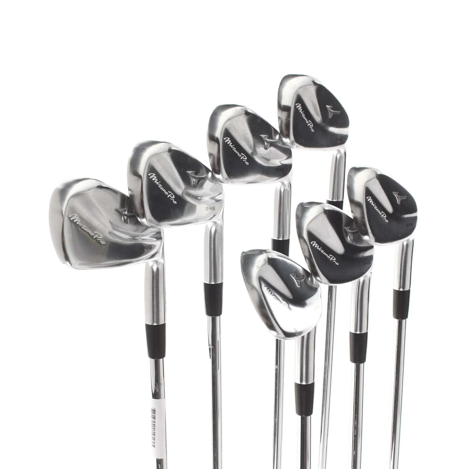 Mizuno Pro 245 Steel Mens Right Hand Irons 4-PW Stiff - Nippon N.S Pro 950 GH Neo - Image 2