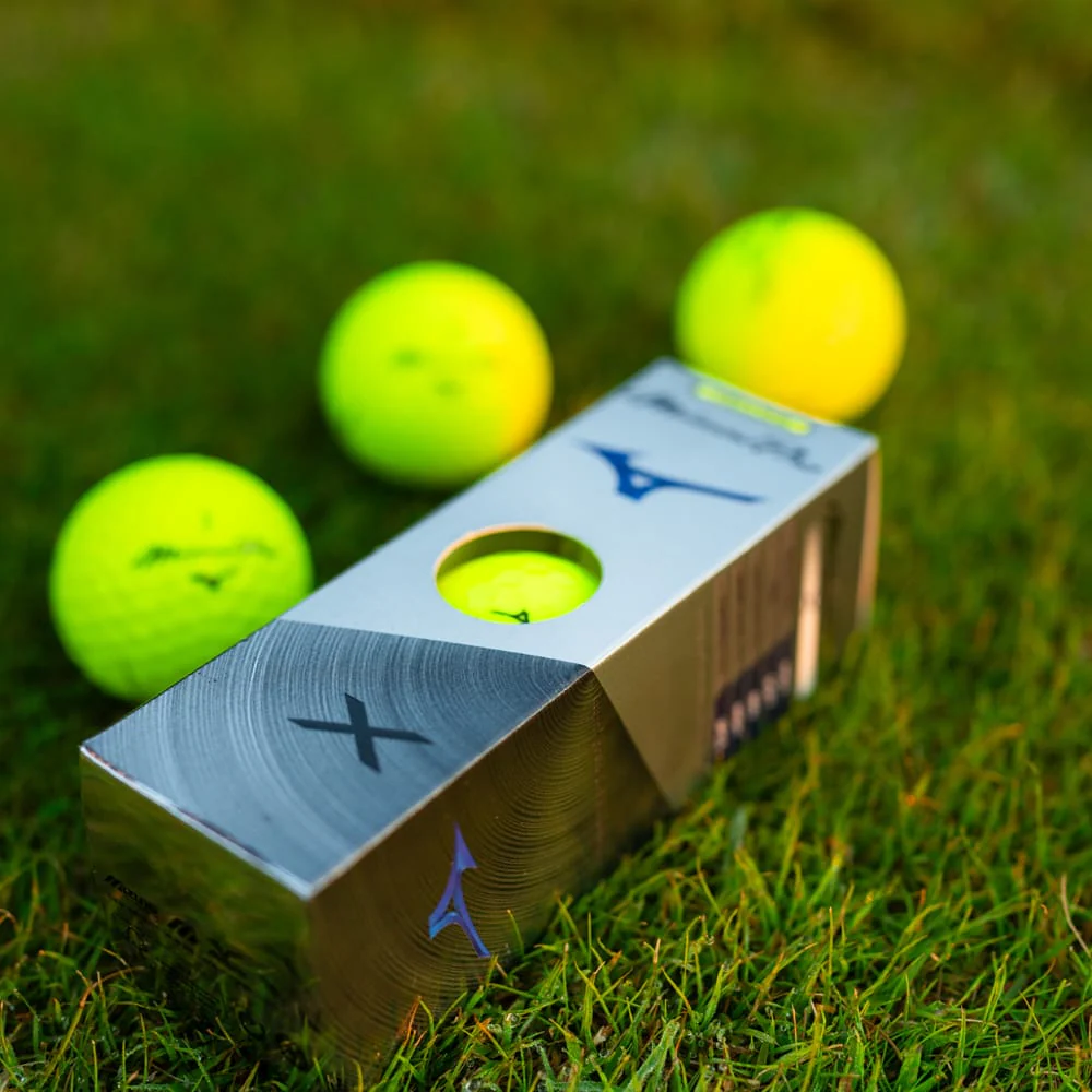 Mizuno Pro X Golf Balls - Yellow - 12 Pack - Image 4
