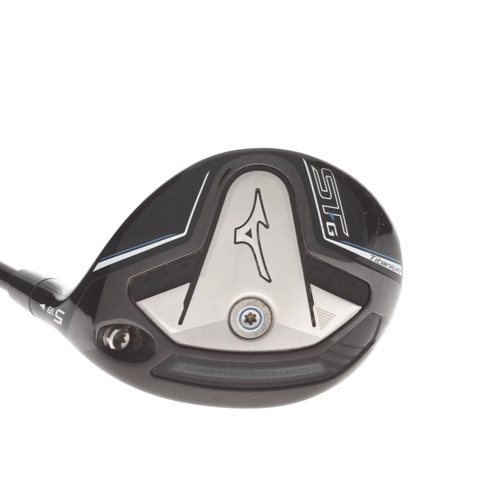 Mizuno ST-G Titanium Graphite Mens Right Hand Fairway 5 Wood 18* Stiff - HZRDUS Smoke RDX Blue 60 - Image 2
