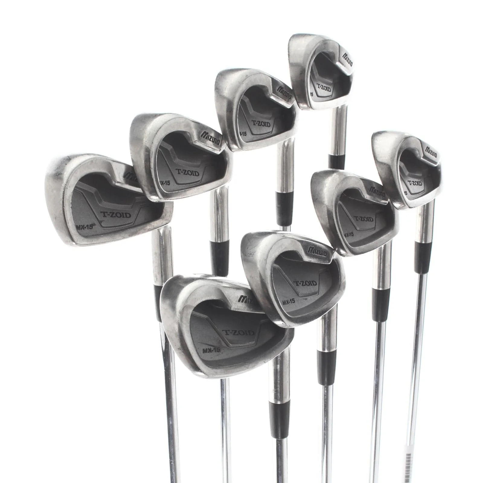 Mizuno T-Zoid MX-15 Steel Mens Right Hand Irons 3-PW Stiff - True Temper Release - Image 2