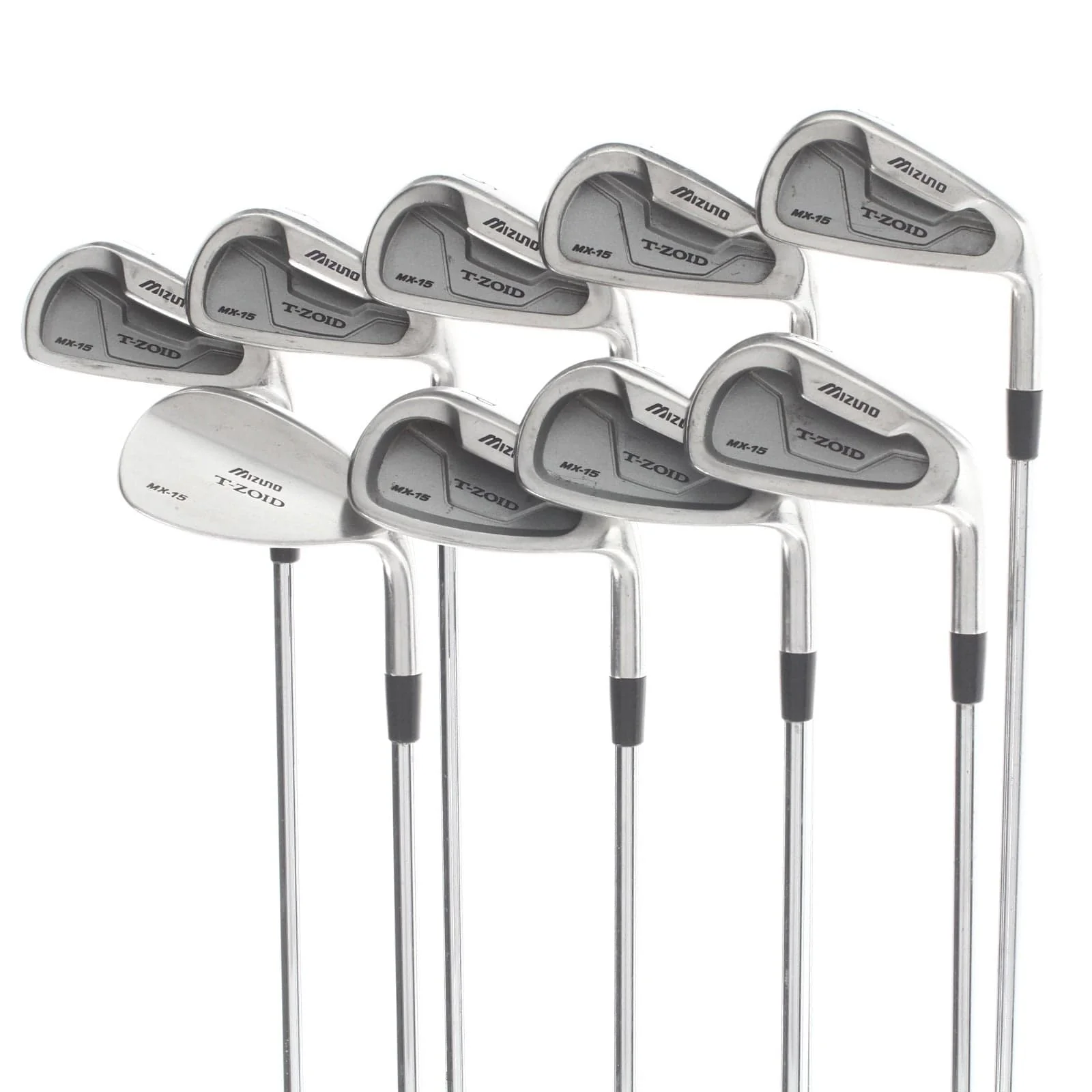 Mizuno T-Zoid Steel Mens Right Hand Irons 3-SW Regular - Mizuno