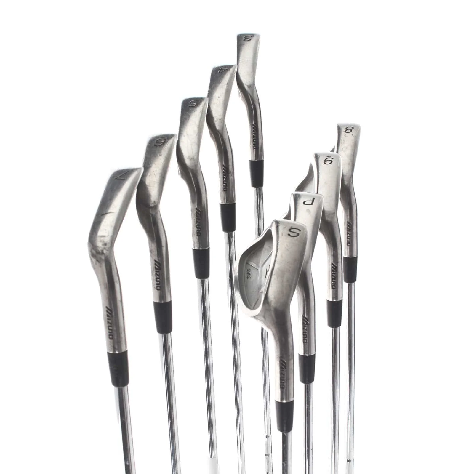 Mizuno T-Zoid Sure Steel Mens Right Hand Irons 3-SW Regular - Mizuno Dynaflex - Image 3