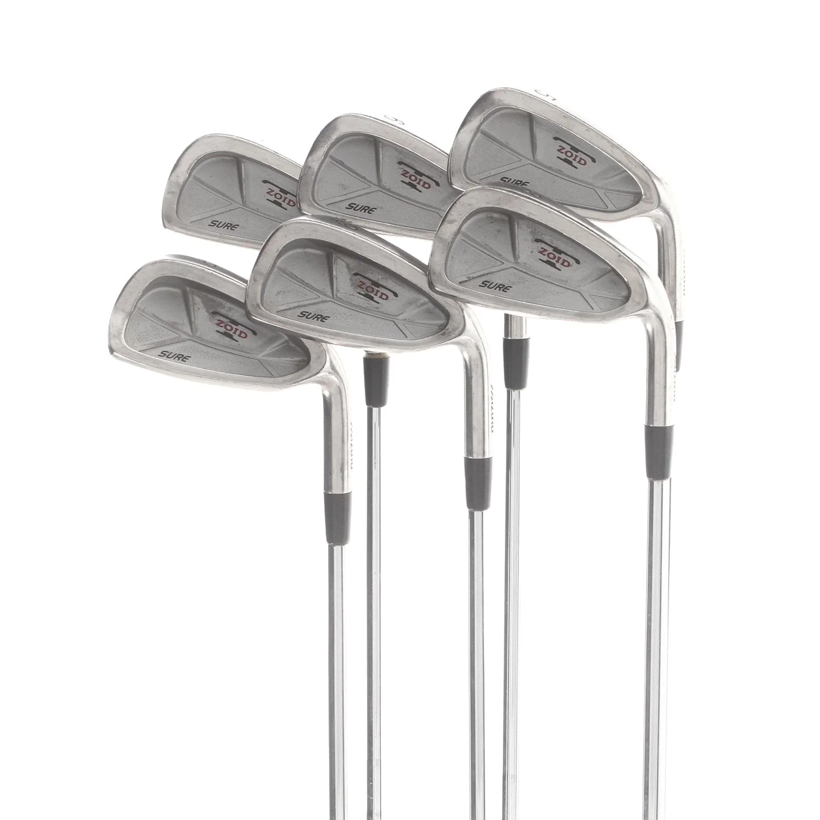 Mizuno T-Zoid Sure Steel Mens Right Hand Irons 5-PW Regular - Gold Plus Sensicore R400