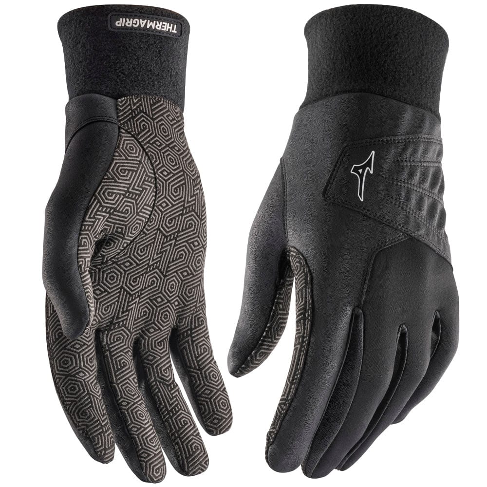 Mizuno ThermaGrip Gloves (Pair) - Black - Image 4