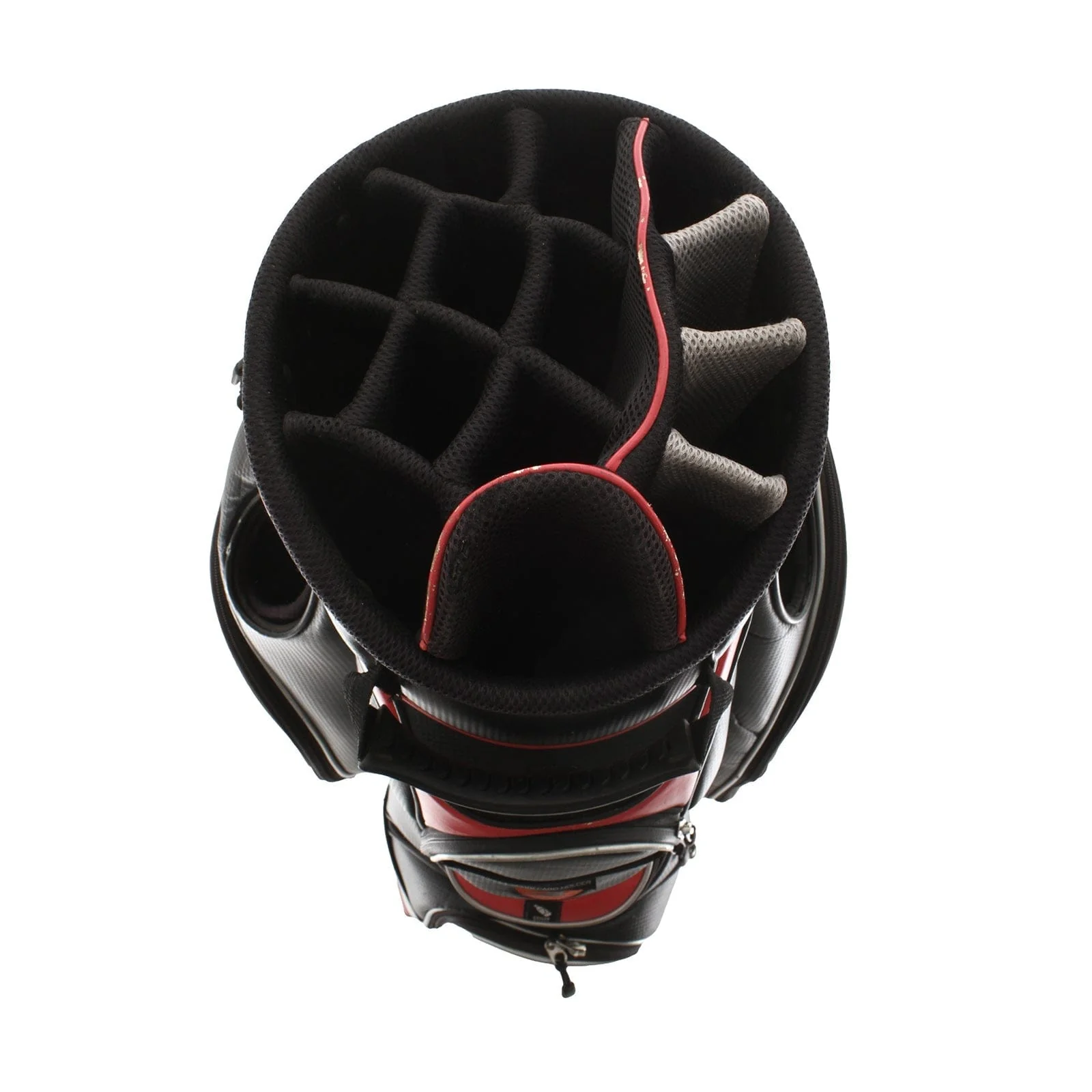 Motocaddy Cart Bag - Black/Red - Image 2