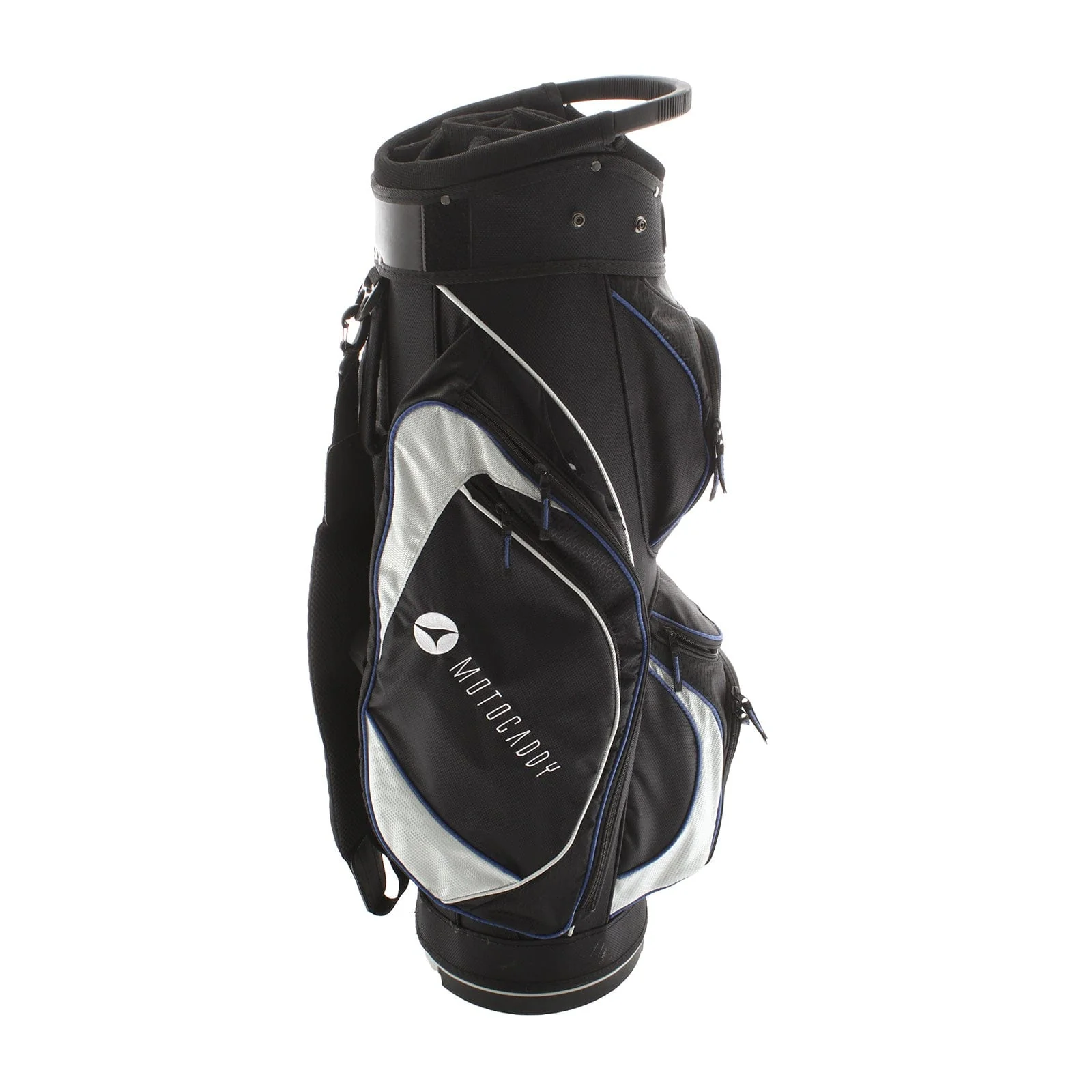 Motocaddy Club Series Cart Bag - Black/Silver/Blue - Image 3