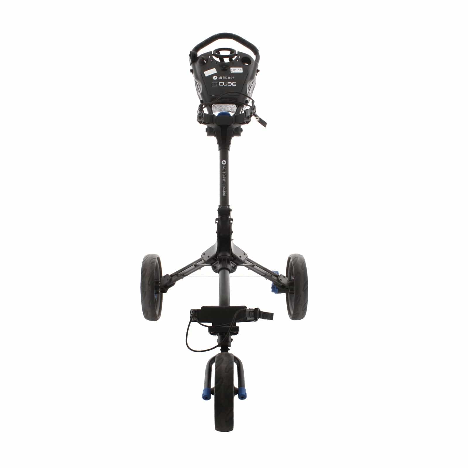 Motocaddy Cube 3-Wheel Push/Pull Trolley - Black/Blue - Image 2