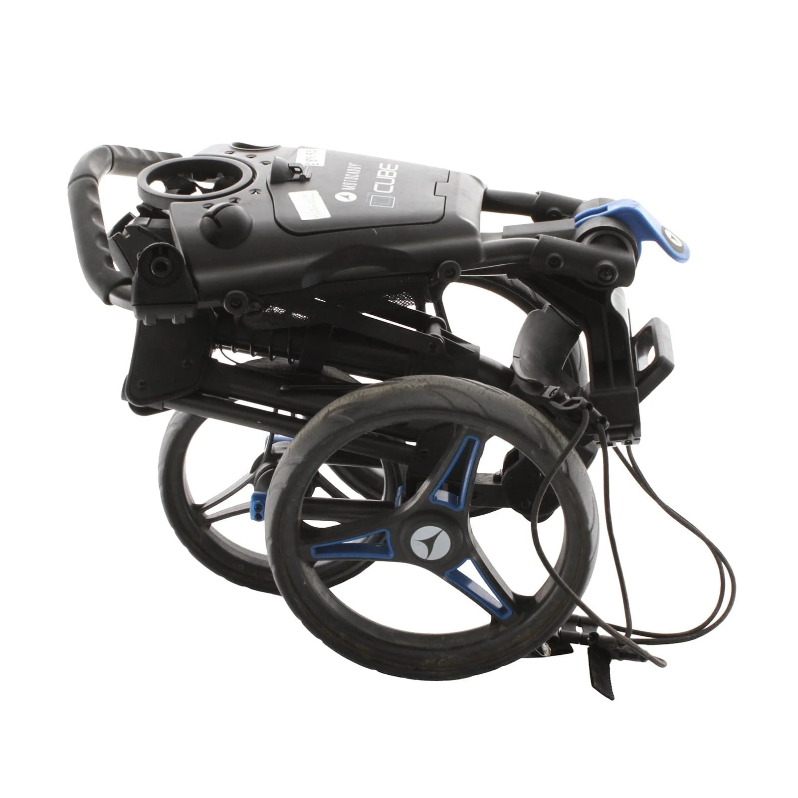 Motocaddy Cube 3-Wheel Push/Pull Trolley - Black/Blue - Image 5