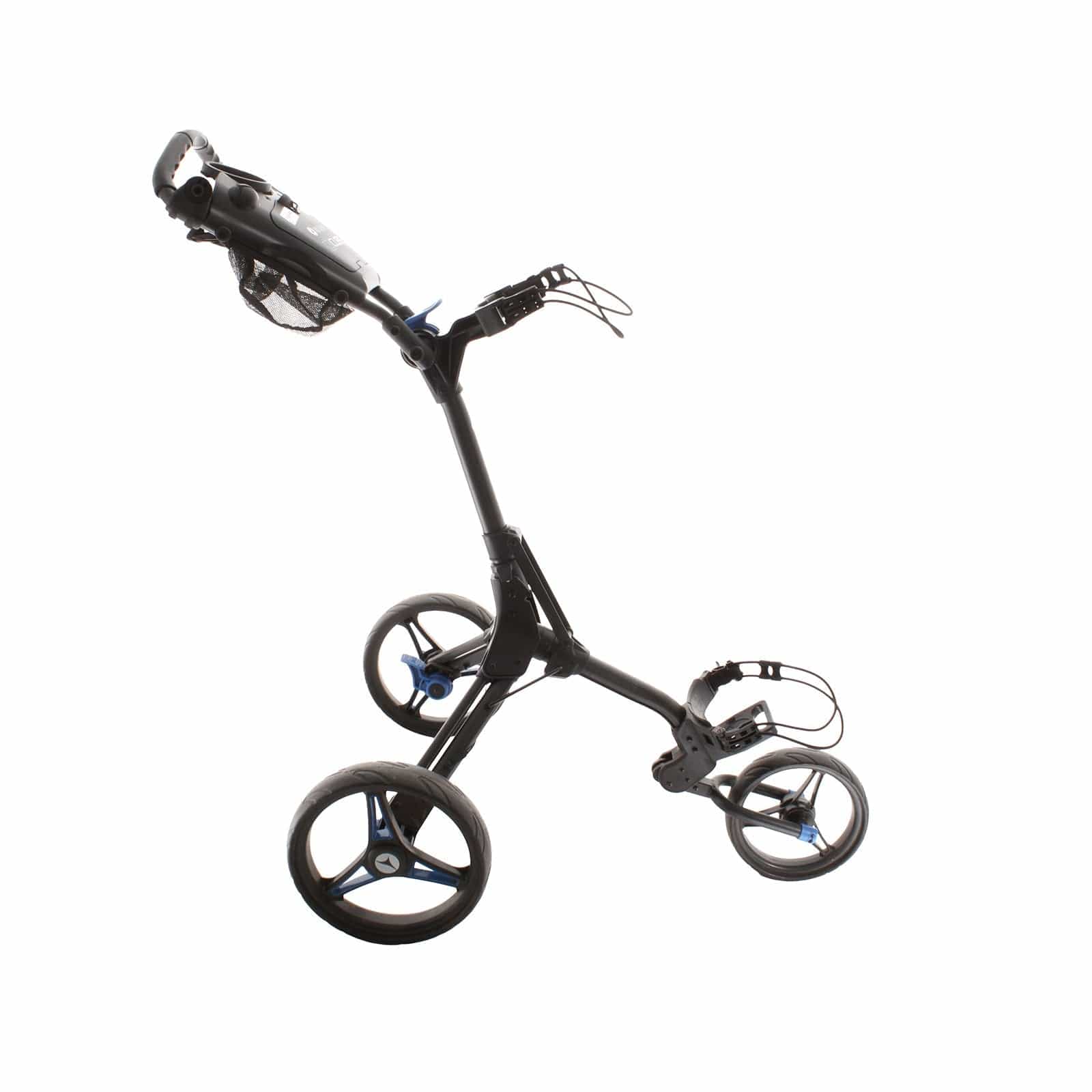 Motocaddy Cube 3-Wheel Push/Pull Trolley - Black/Blue - Image 3