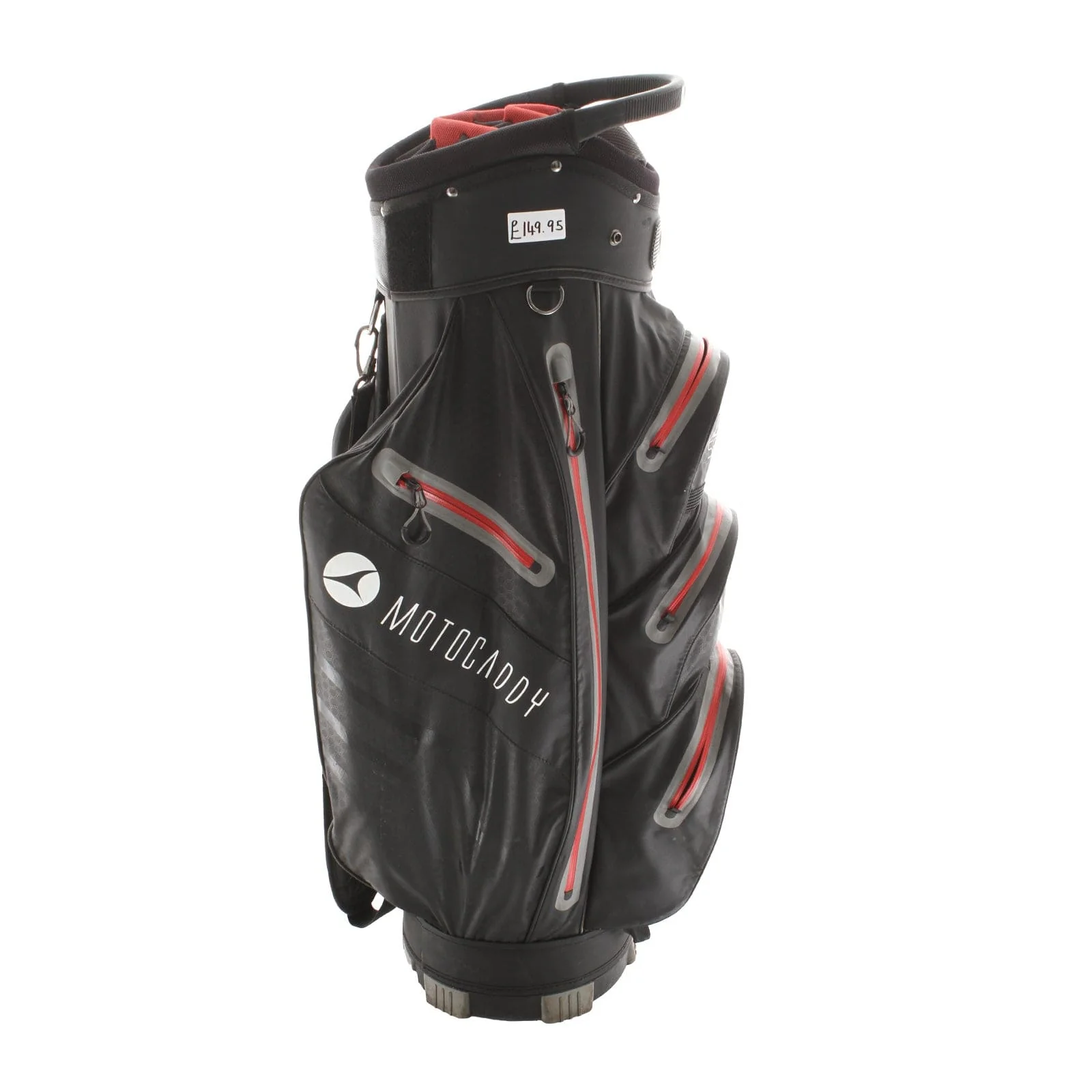 Motocaddy Dry Series Cart Bag - Black/Red - Image 3