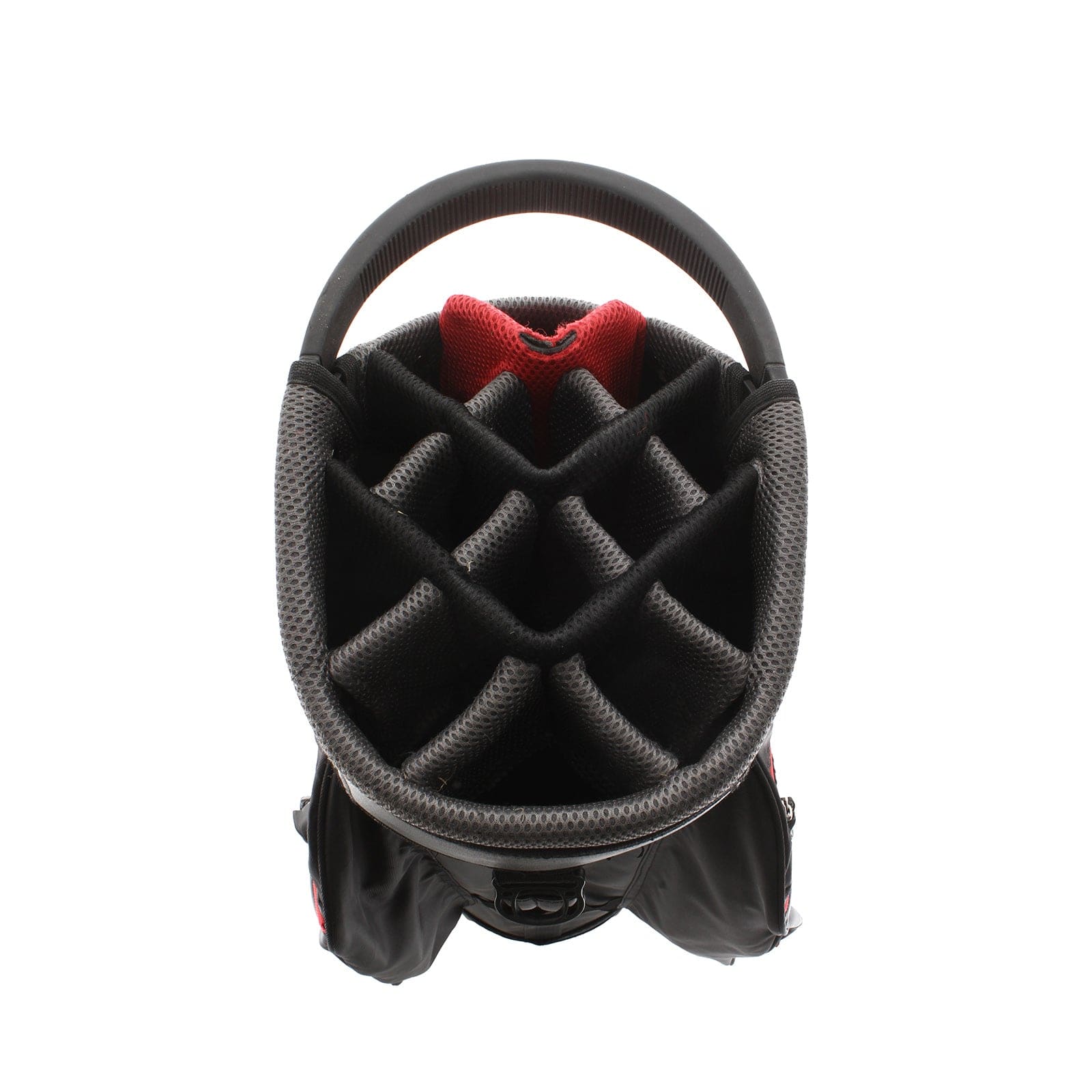 Motocaddy Lite Series Cart Bag - Black/Red/Grey - Image 2