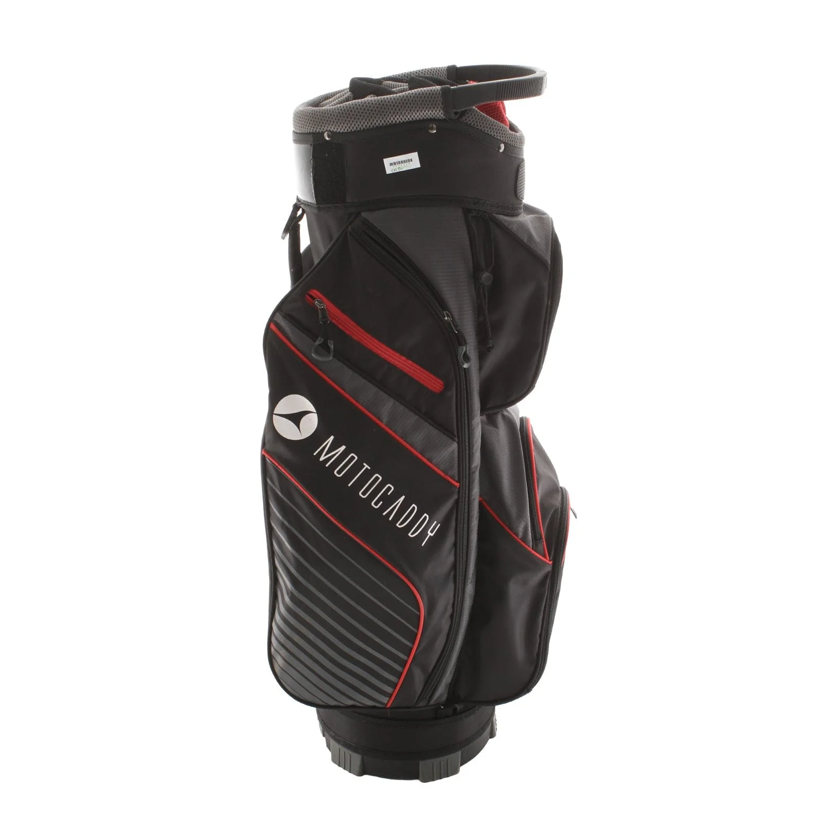 Motocaddy Lite Series Cart Bag - Black/Red/Grey - Image 3