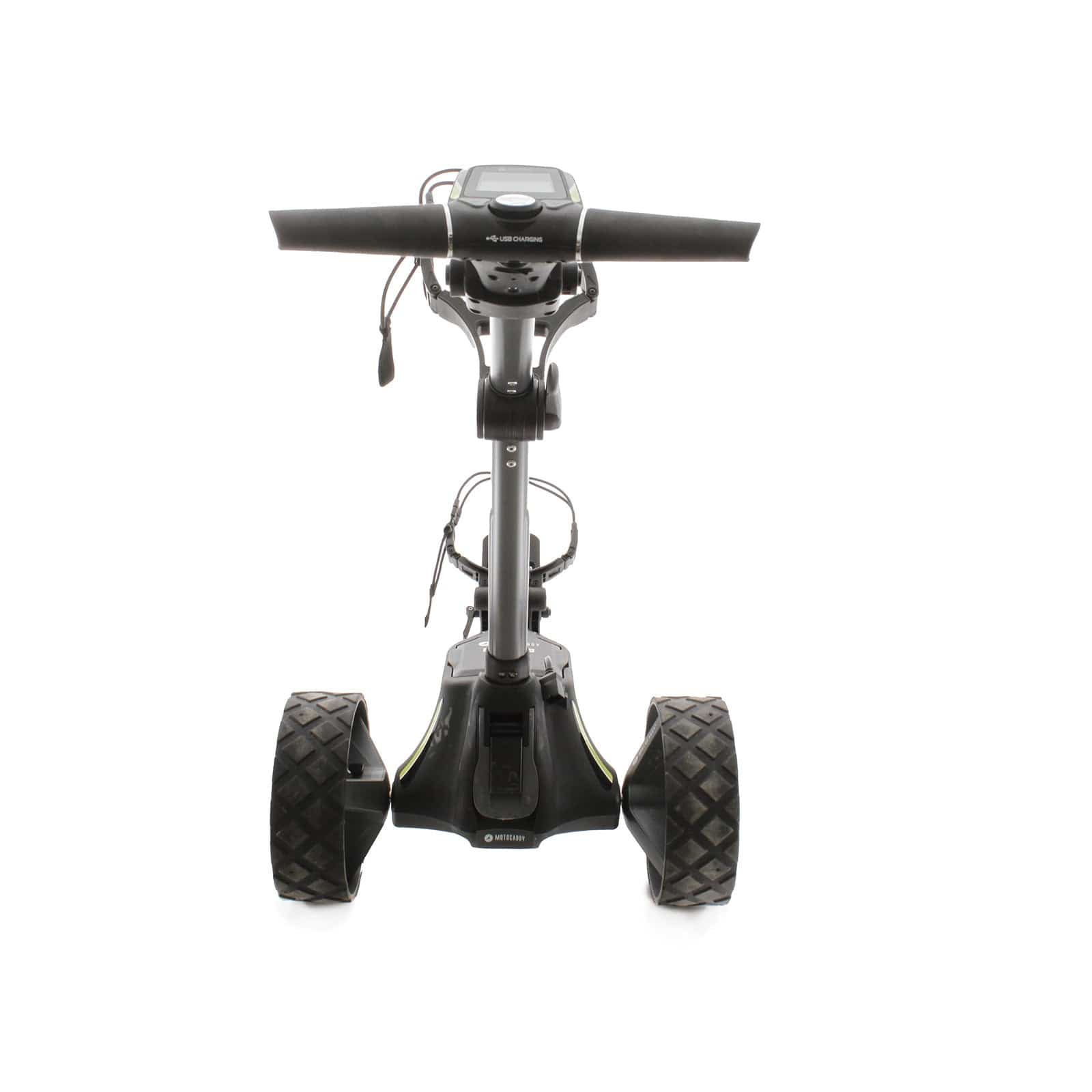 Motocaddy M3 DHC 3-Wheel Electric Trolley 18 Hole Lithium - Grey/Green - Image 4