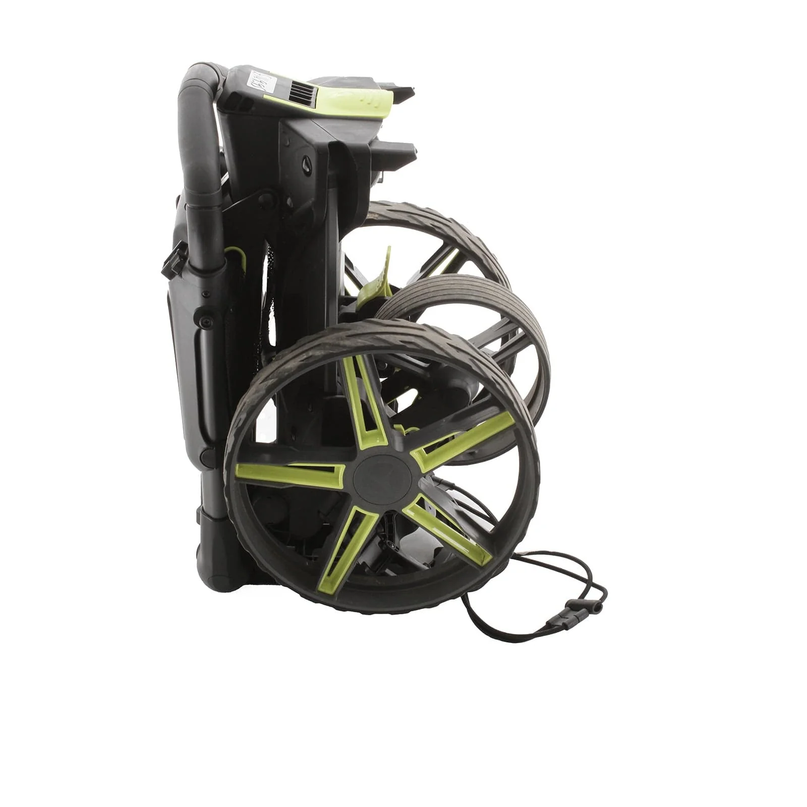 Motocaddy QB2 3-Wheel Push/Pull Trolley - Black/Green - Image 5