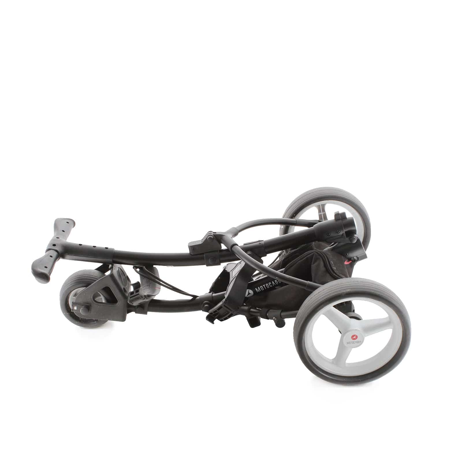 Motocaddy S1 Lite 3-Wheel Push/Pull Trolley - Black/White/Red - Image 5