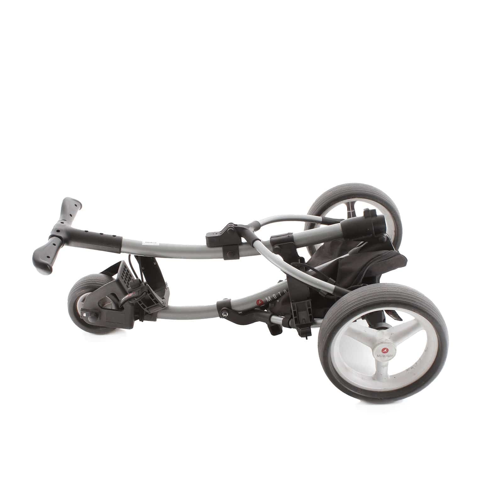 Motocaddy S1 Lite 3-Wheel Push/Pull Trolley - Silver/Black - Image 5