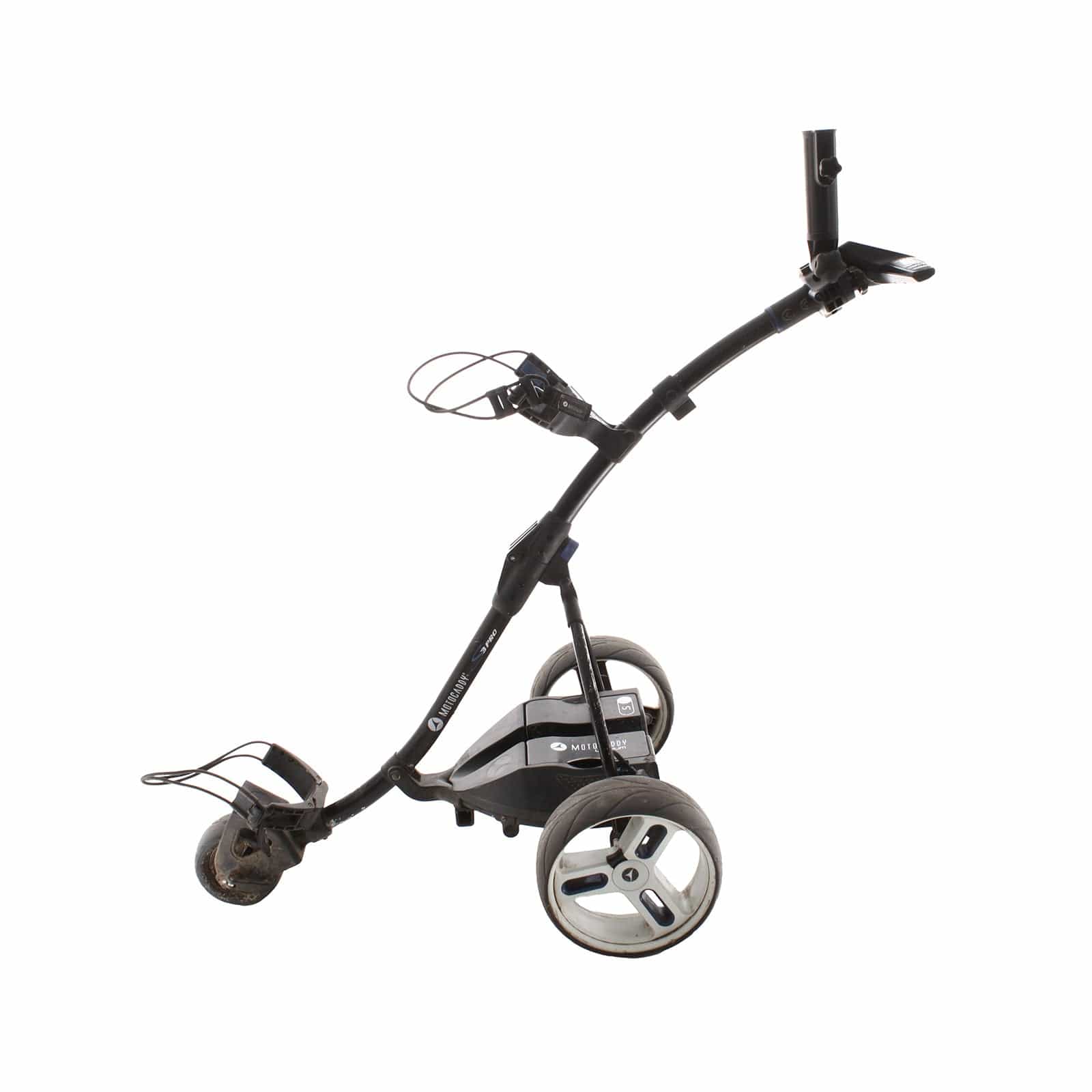 Motocaddy S3 3-Wheel Electric Trolley 18 Hole Lithium - Black