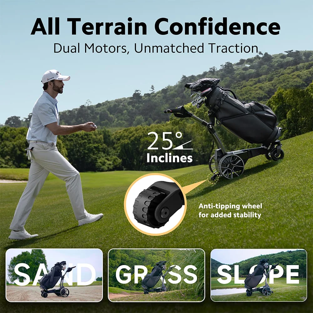 Navee Birdie3 Electric Remote Trolley - Black - Image 16