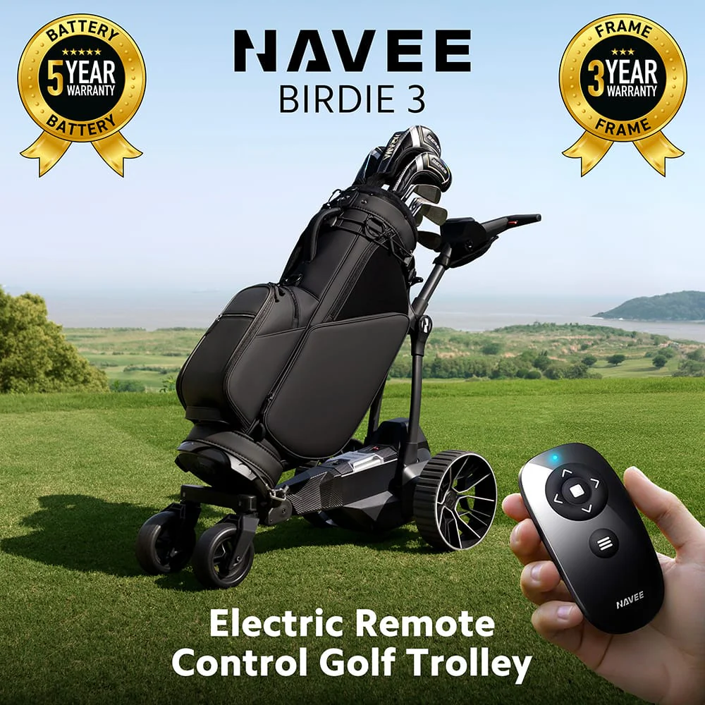 Navee Birdie3 Electric Remote Trolley - Black - Image 17