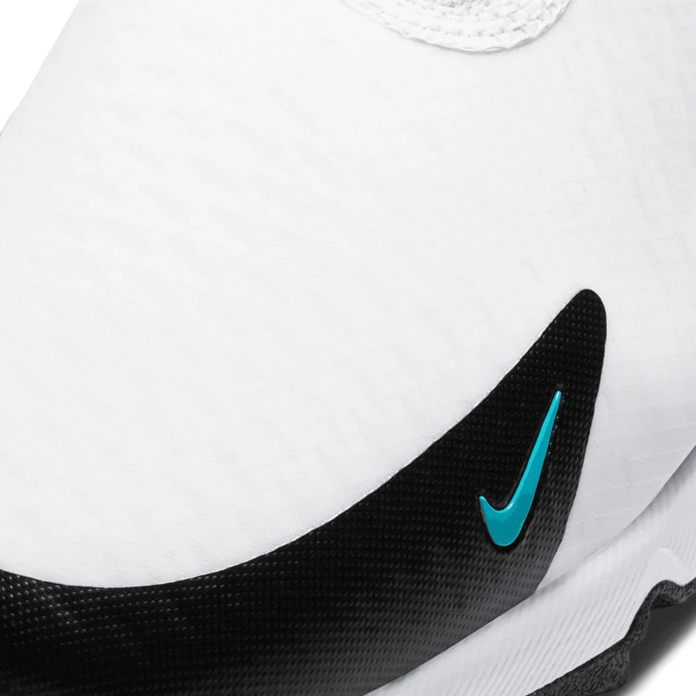 Nike Air Max 270 G Waterproof Spikeless Shoes - White/Dusty Cactus/Black/Metallic Silver - Image 6