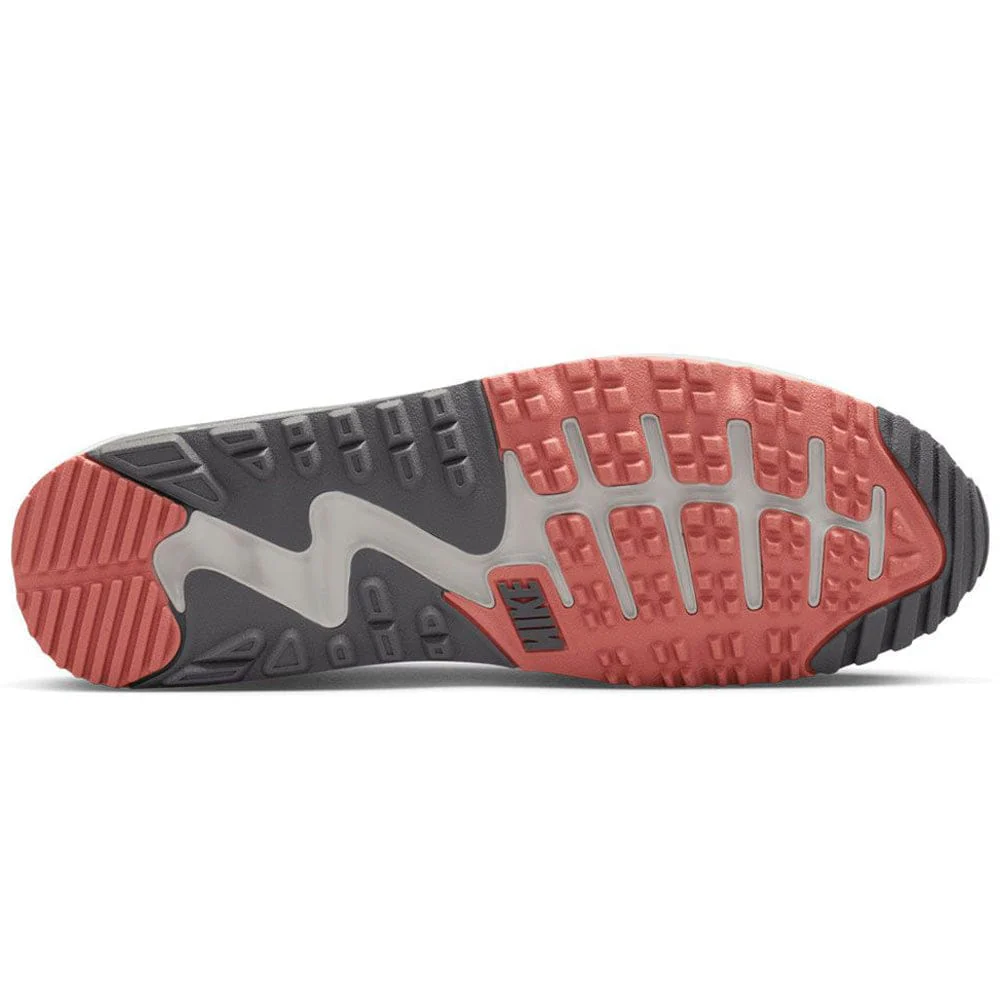 Nike Air Max 90 G Waterproof Spikeless Shoes - Photon Dust/Pencil Point/Red Stardust - Image 2