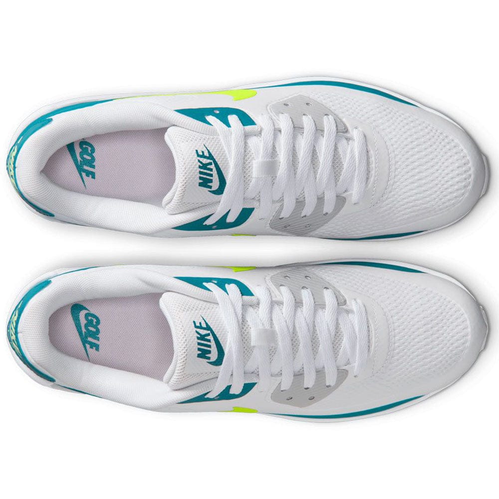 Nike Air Max 90 G Waterproof Spikeless Shoes - White/Volight/Bright Spruce - Image 5