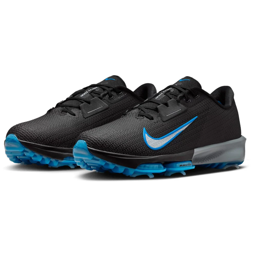 Nike Air Zoom Infinity Tour Next% 2 Spiked Shoes - Black/White-Blue Hero/Cool Grey - Image 8