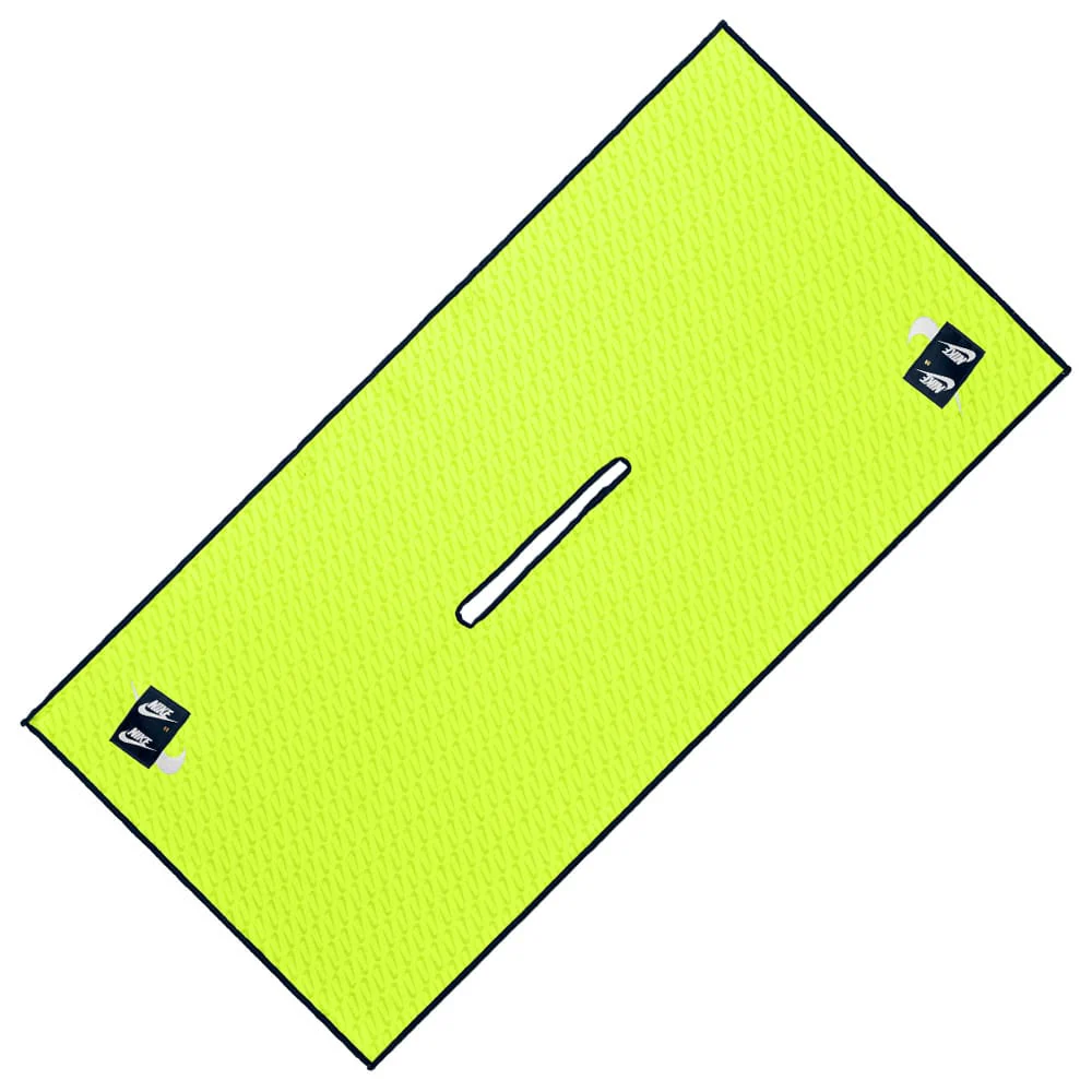 Nike Caddy Golf Graphic Energy Towel 2.0 - Energy Volt Ice/Midnight Navy