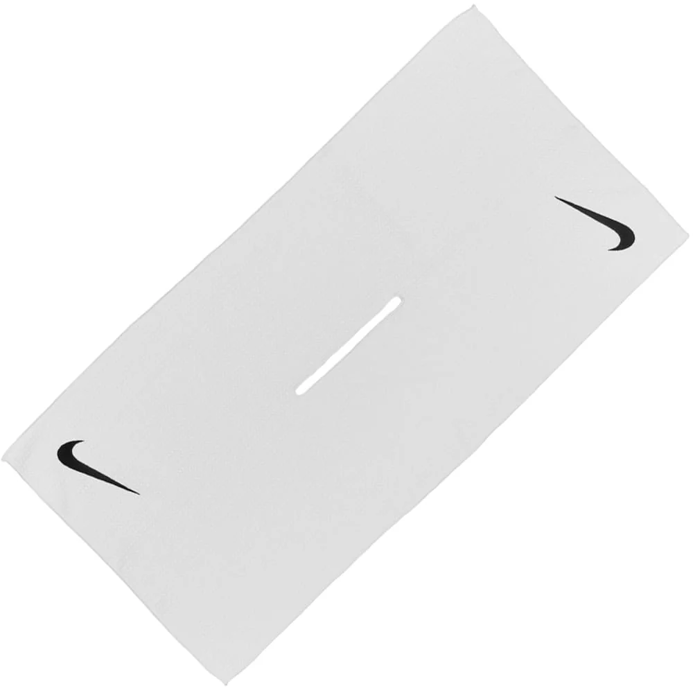 Nike Caddy Golf Towel 2.0 - White/Black