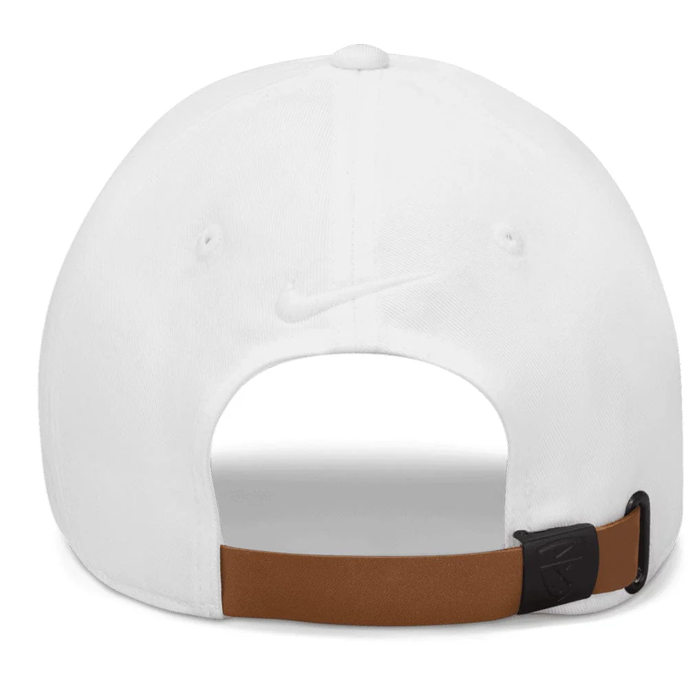 Nike Club Shield Unstructured Cap - White/White - Image 2