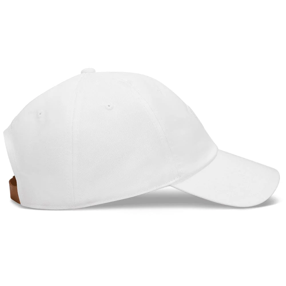 Nike Club Shield Unstructured Cap - White/White - Image 3
