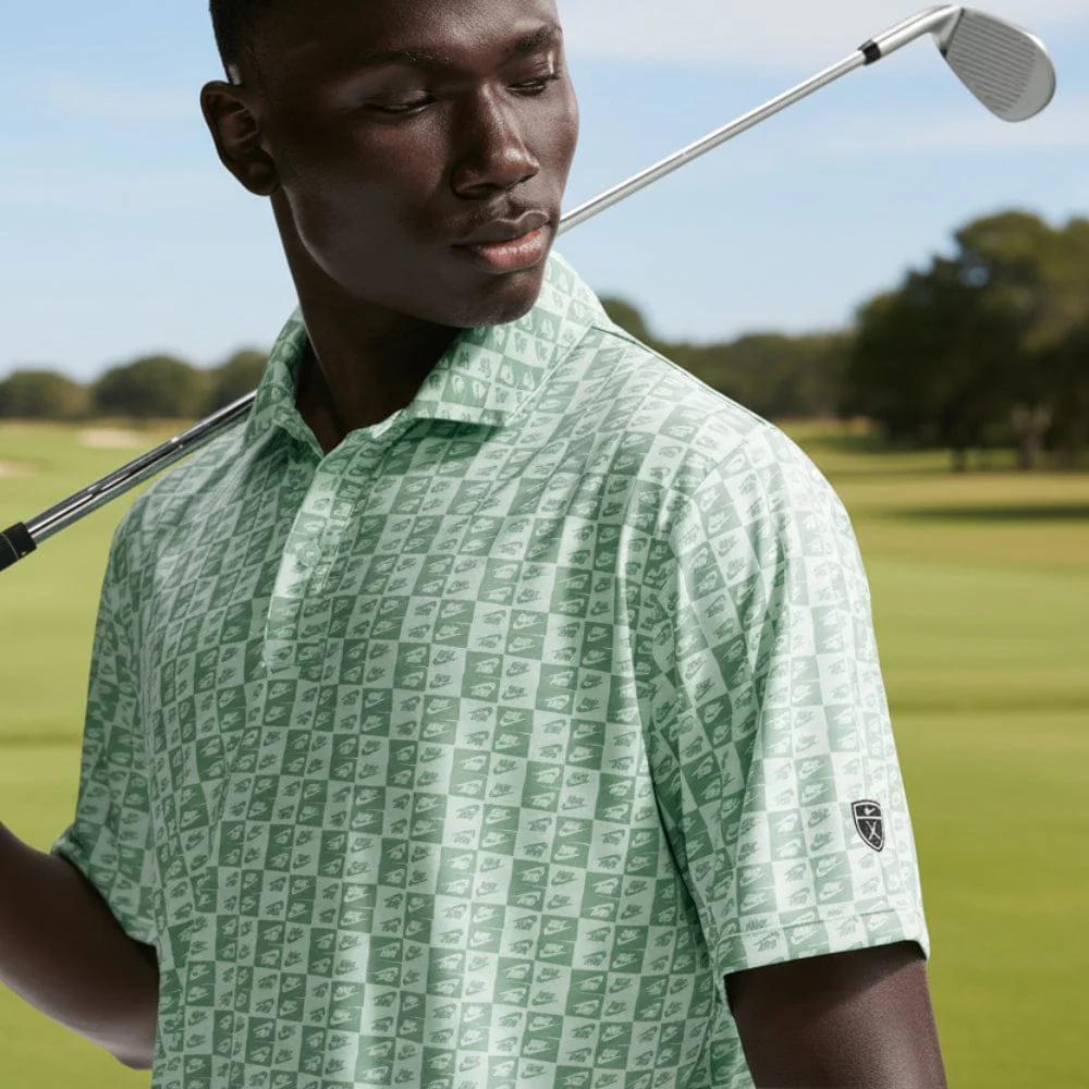Nike Dri-Fit Par 5 Icon Polo Shirt - Barely Green - Image 5