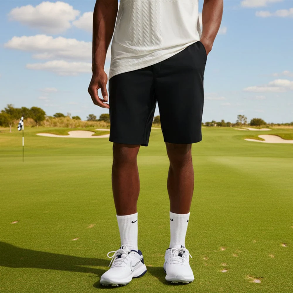 Nike Dri-Fit Velocity Shorts - Black/Black/Black - Image 3