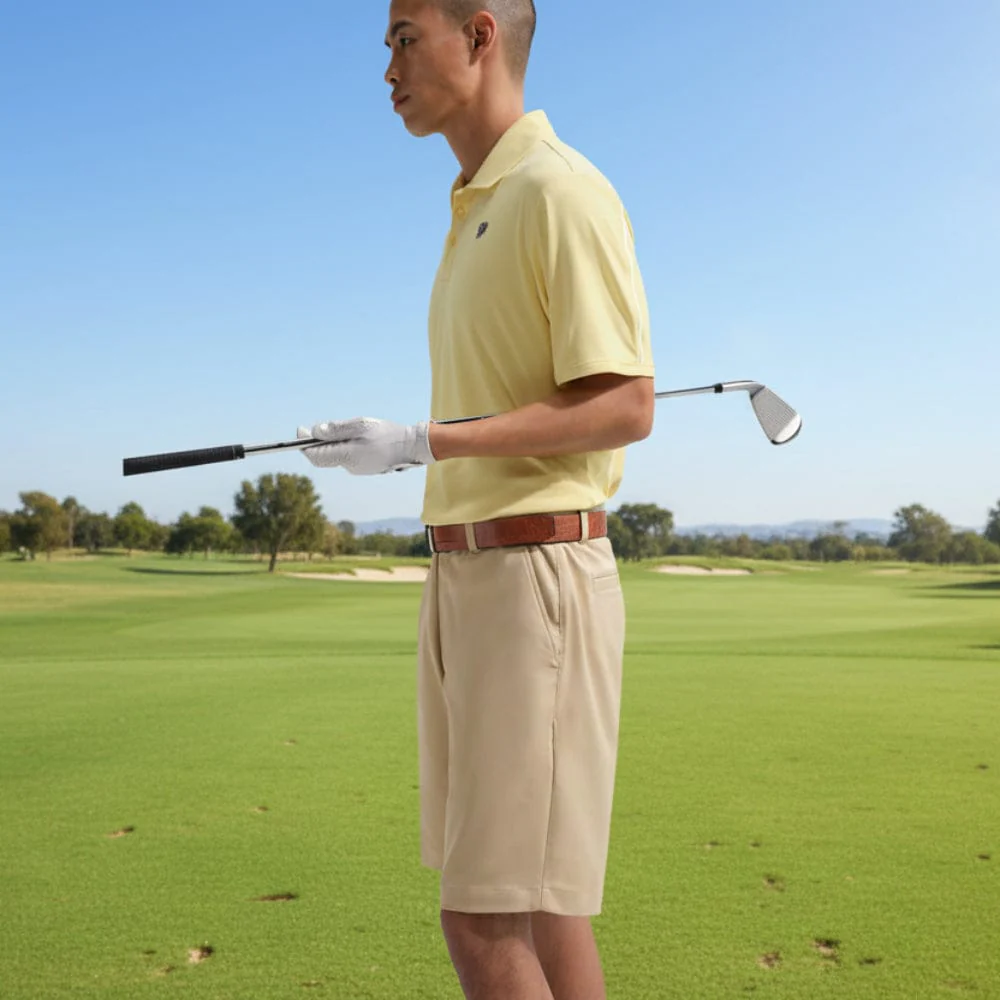 Nike Dri-Fit Velocity Shorts - Limestone/Black/Limestone - Image 5