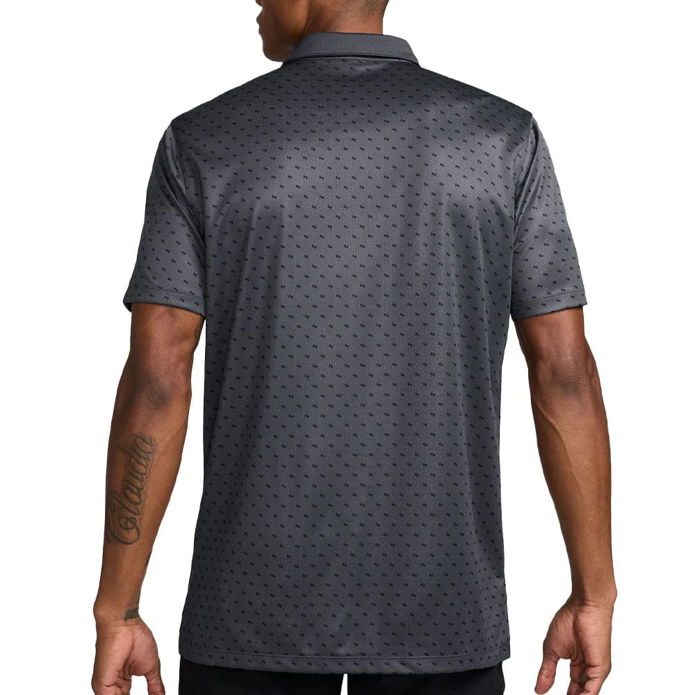 Nike Dri-Fit Victory+ Polo Shirt - Anthracite/White - Image 3