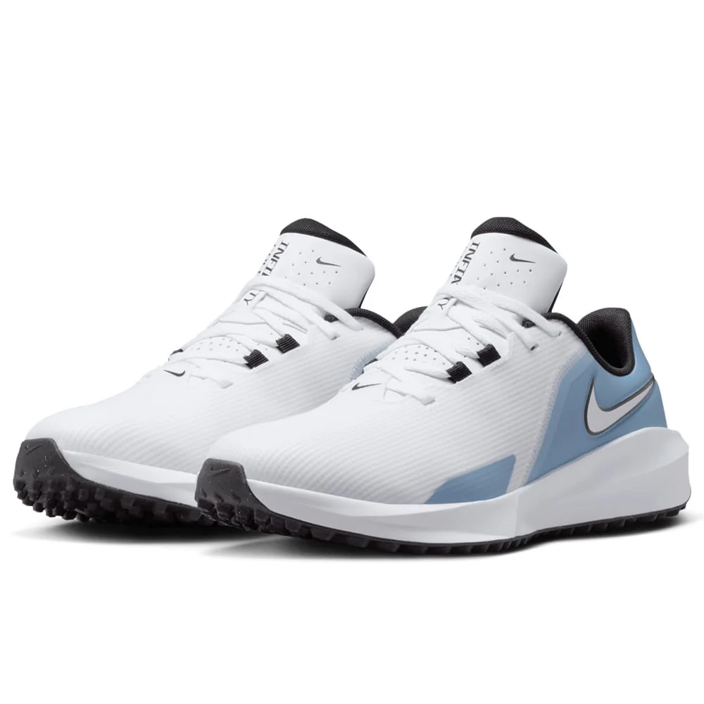 Nike Infinity G NN Spikeless Shoes - White/Metallic Silver/Work Blue - Image 10