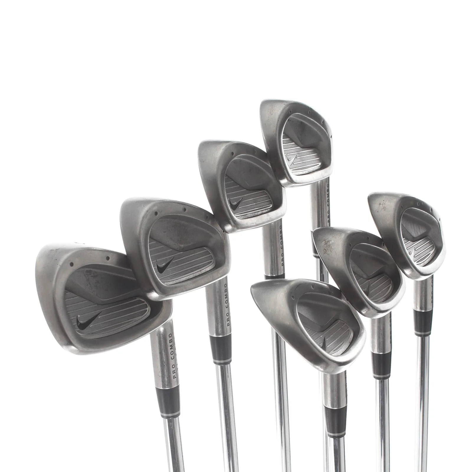Nike Pro Combo Steel Mens Right Hand Irons 5-SW Standard Stiff - Nike/Steel - Image 2