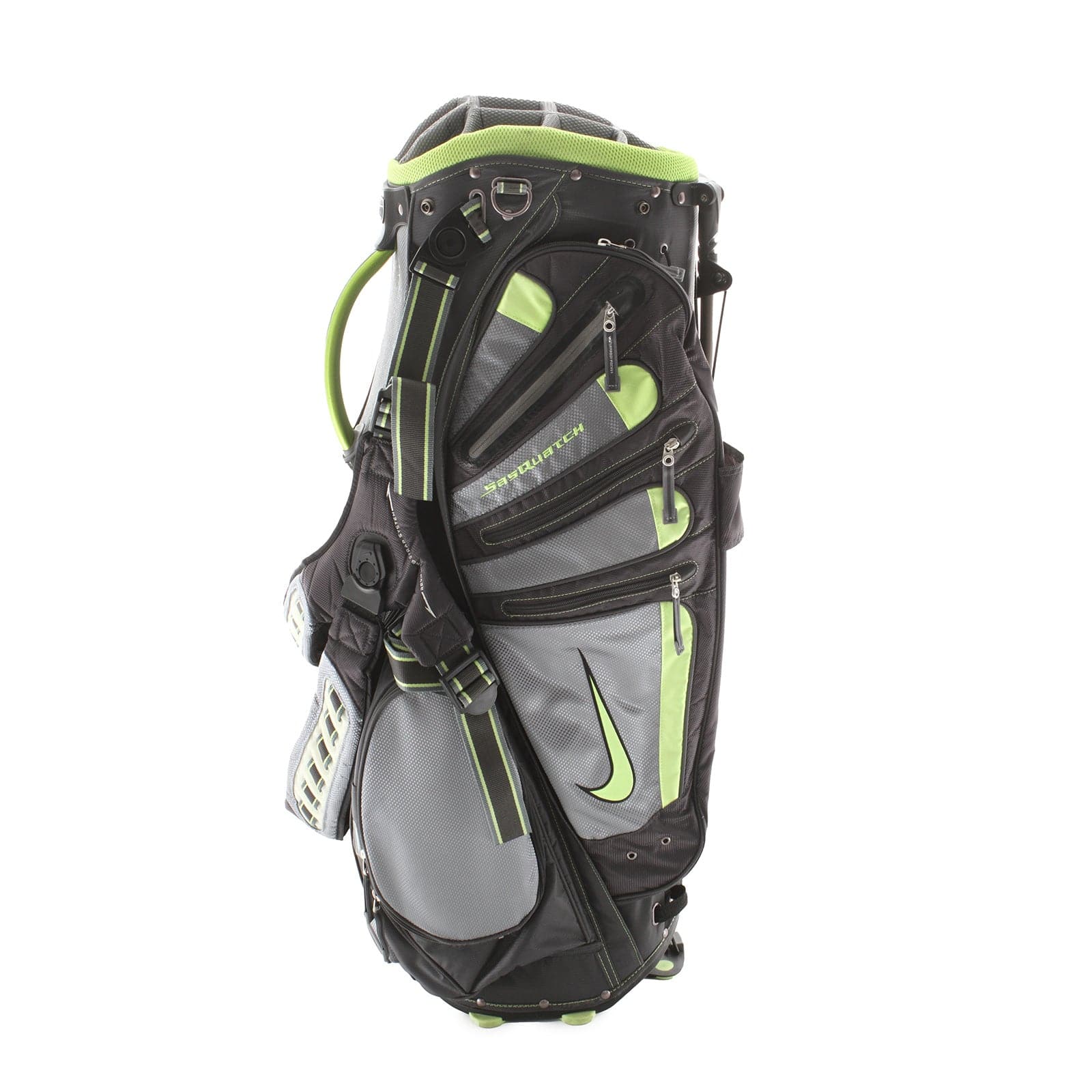 Nike Sasquatch Stand Bag - Grey/Green - Image 2